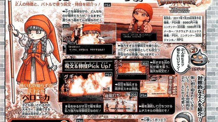 Nuevos detalles de Dragon Quest XI centrados en Veronica, Senya y el Pueblo Homura